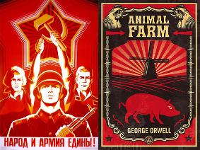 Comparison Between Animal Farm and Russian Revolution